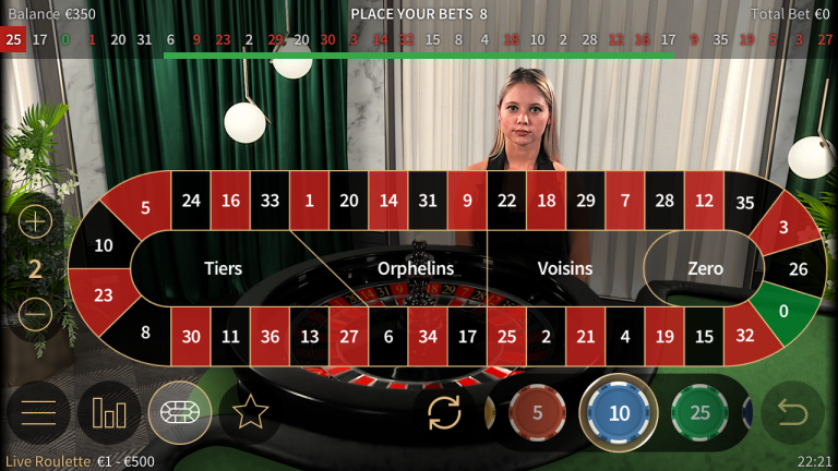 winning at roulette